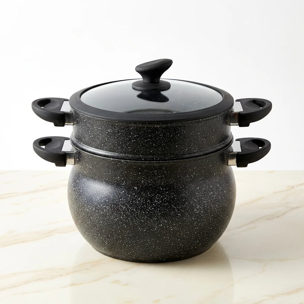 Couscoussier en Pierre – Cuisson Vapeur et Mijotage Traditionnel