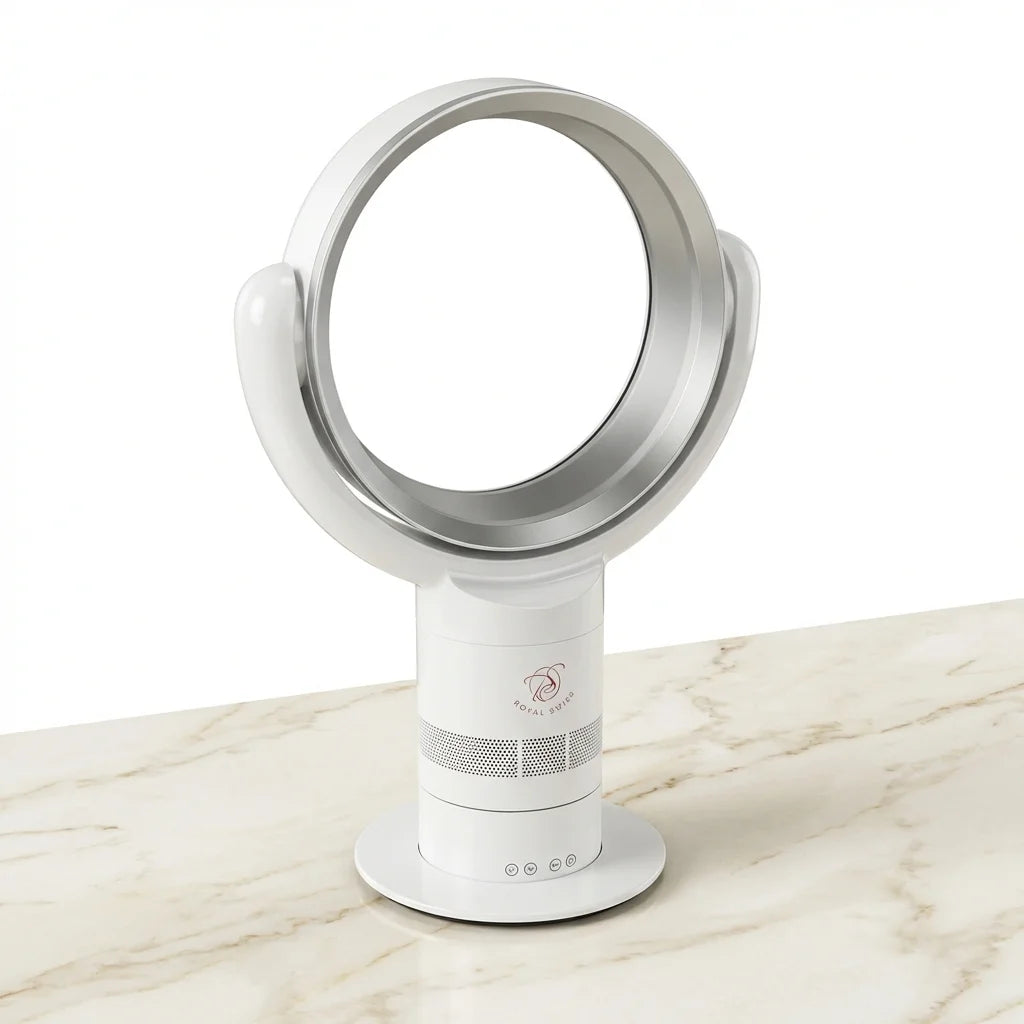 Ventilateur 360° – Sans Pales, Silencieux & Puissant
