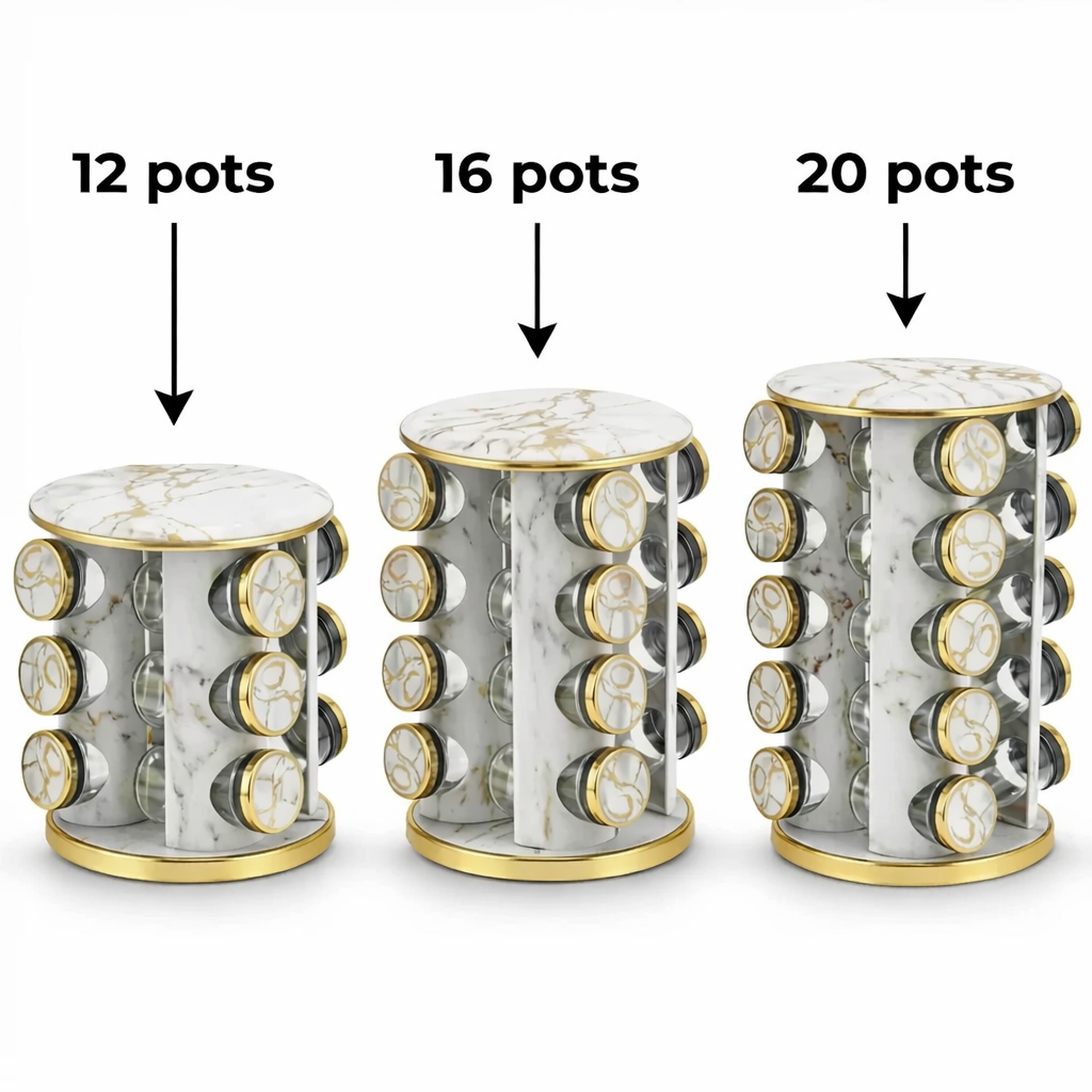 Carrousel à épices marbré
