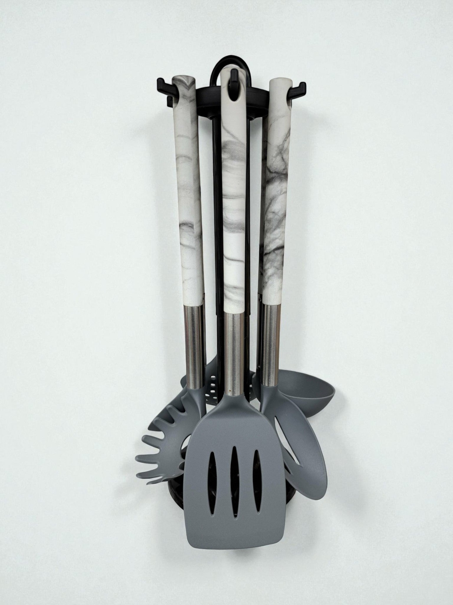 Set d’ustensiles avec support  - 7 pièces