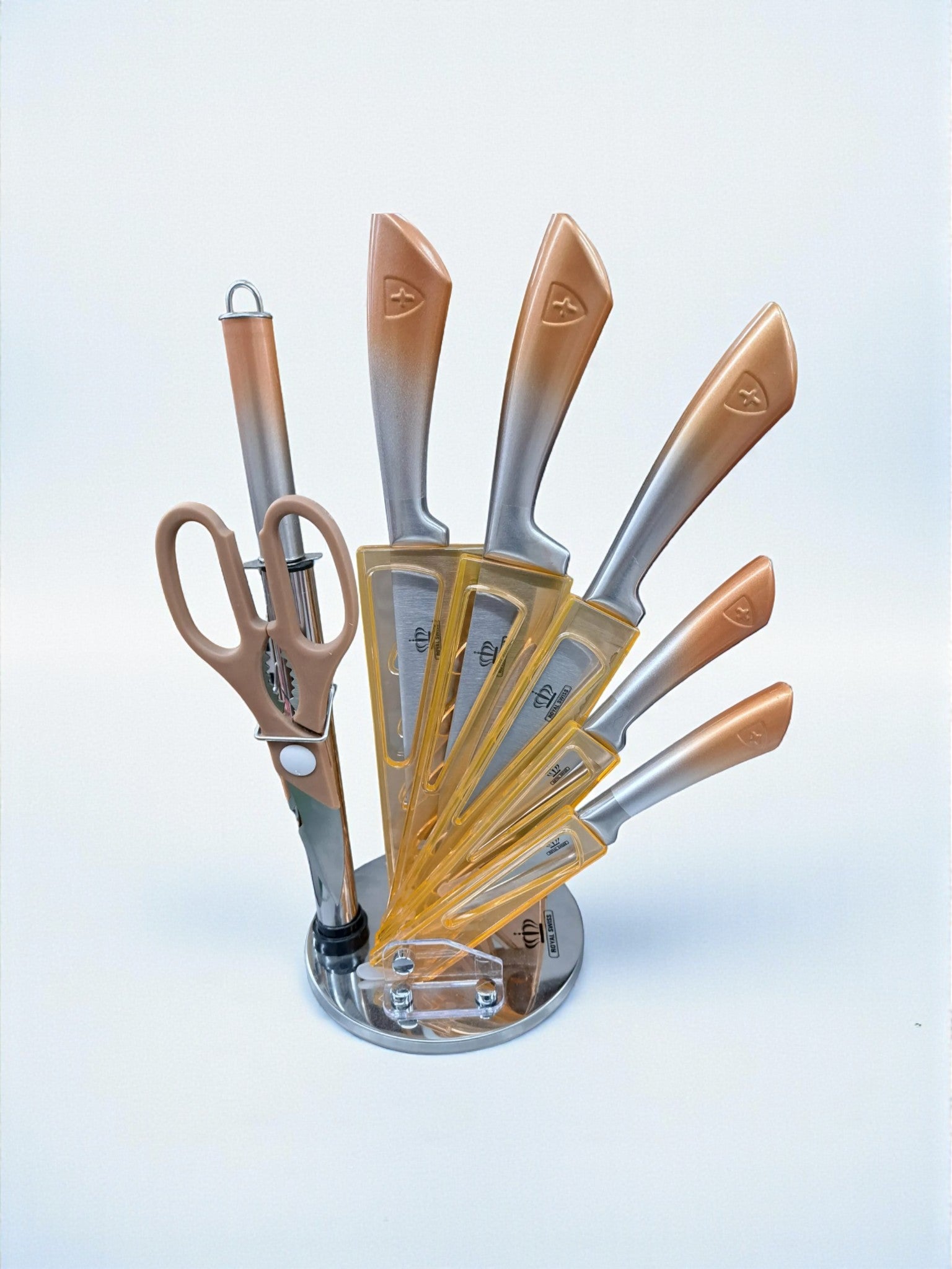 Socle de couteaux de cuisine – 7 pièces