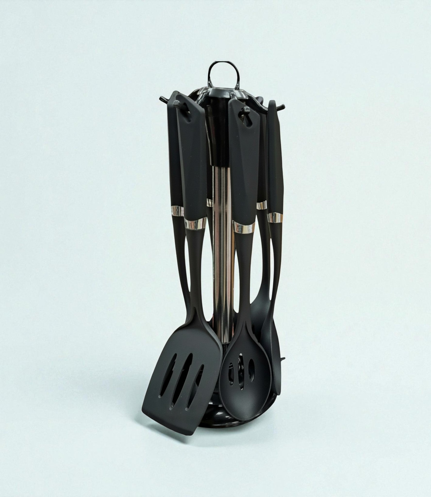 Set d’ustensiles avec support  - 7 pièces