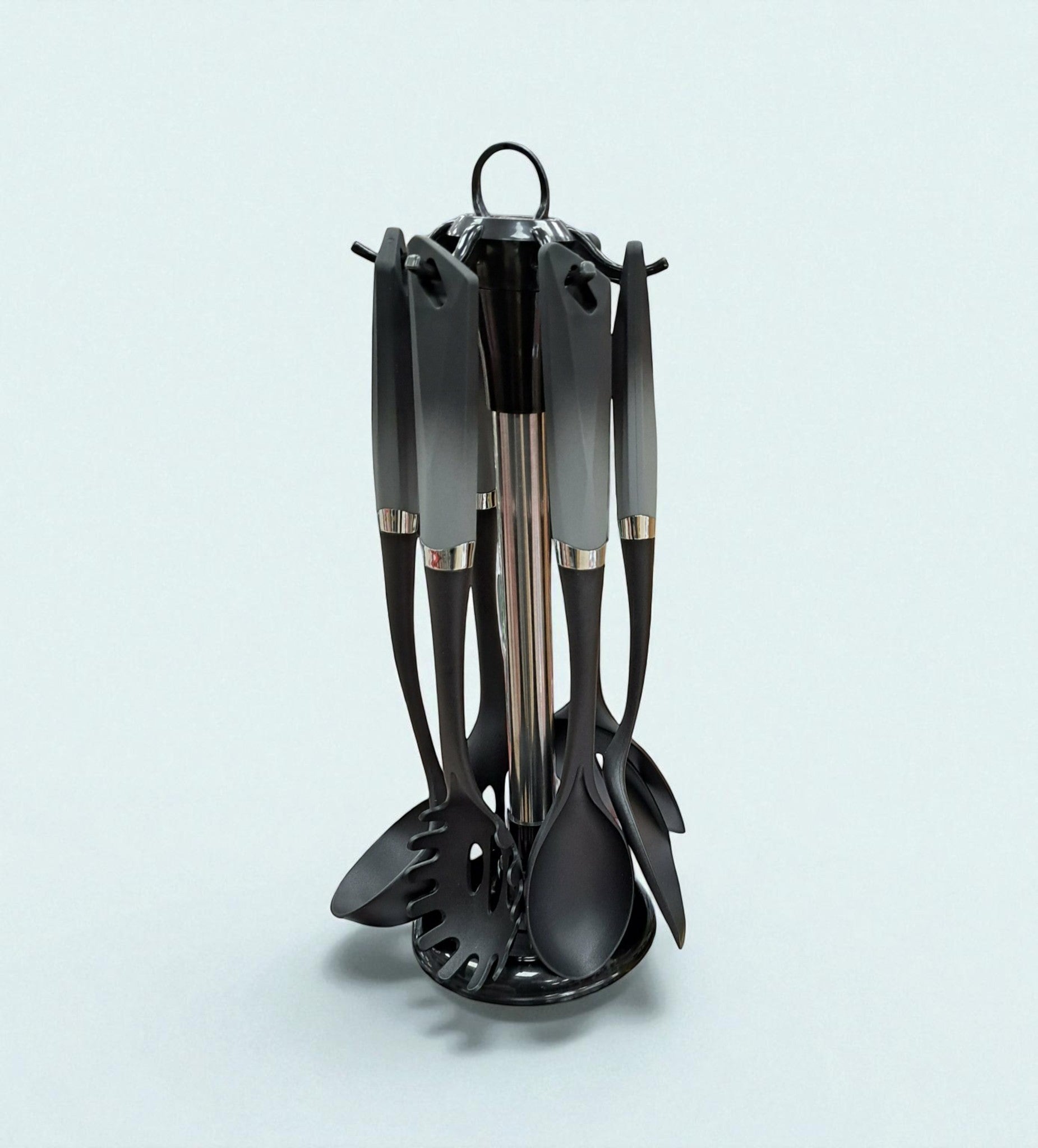 Set d’ustensiles avec support  - 7 pièces