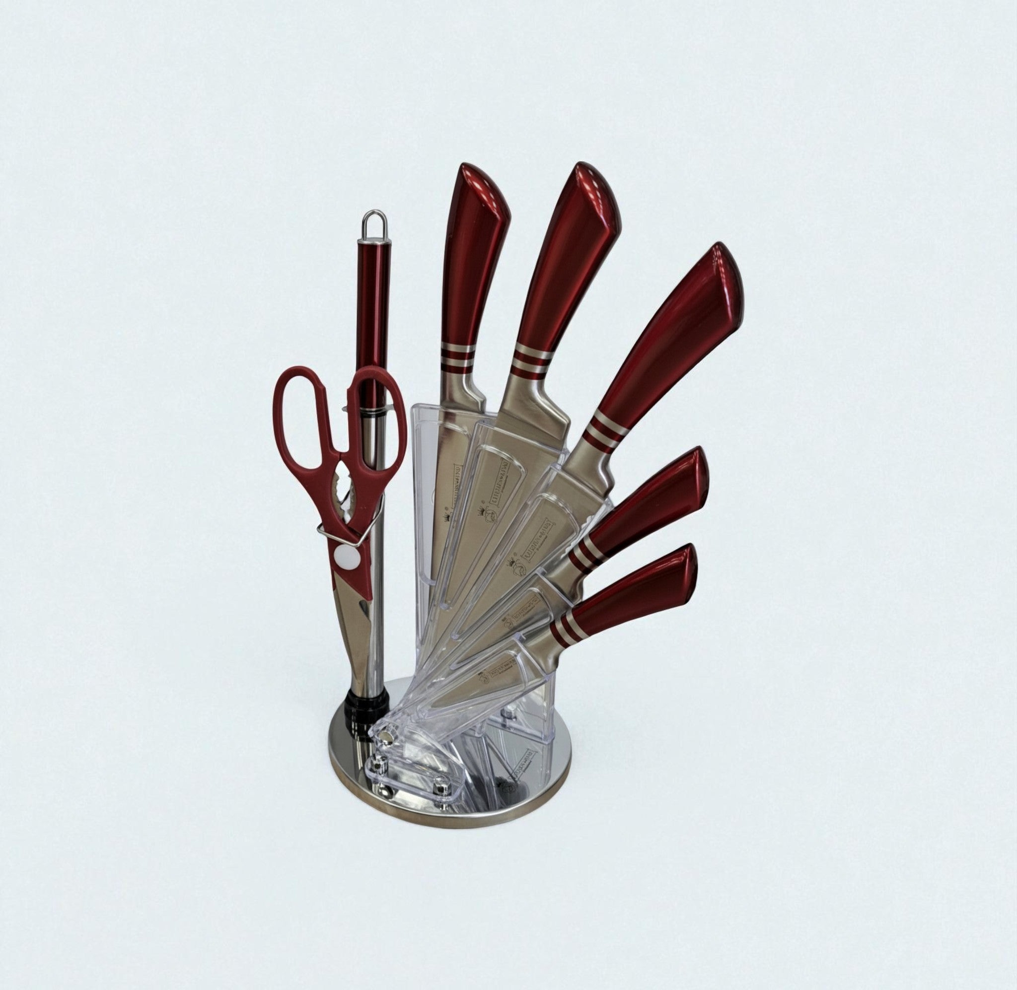 Socle de couteaux de cuisine – 7 pièces