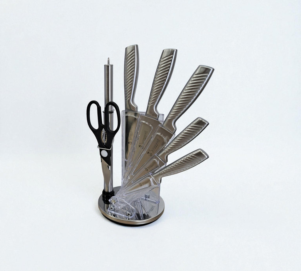 Socle de couteaux de cuisine – 7 pièces