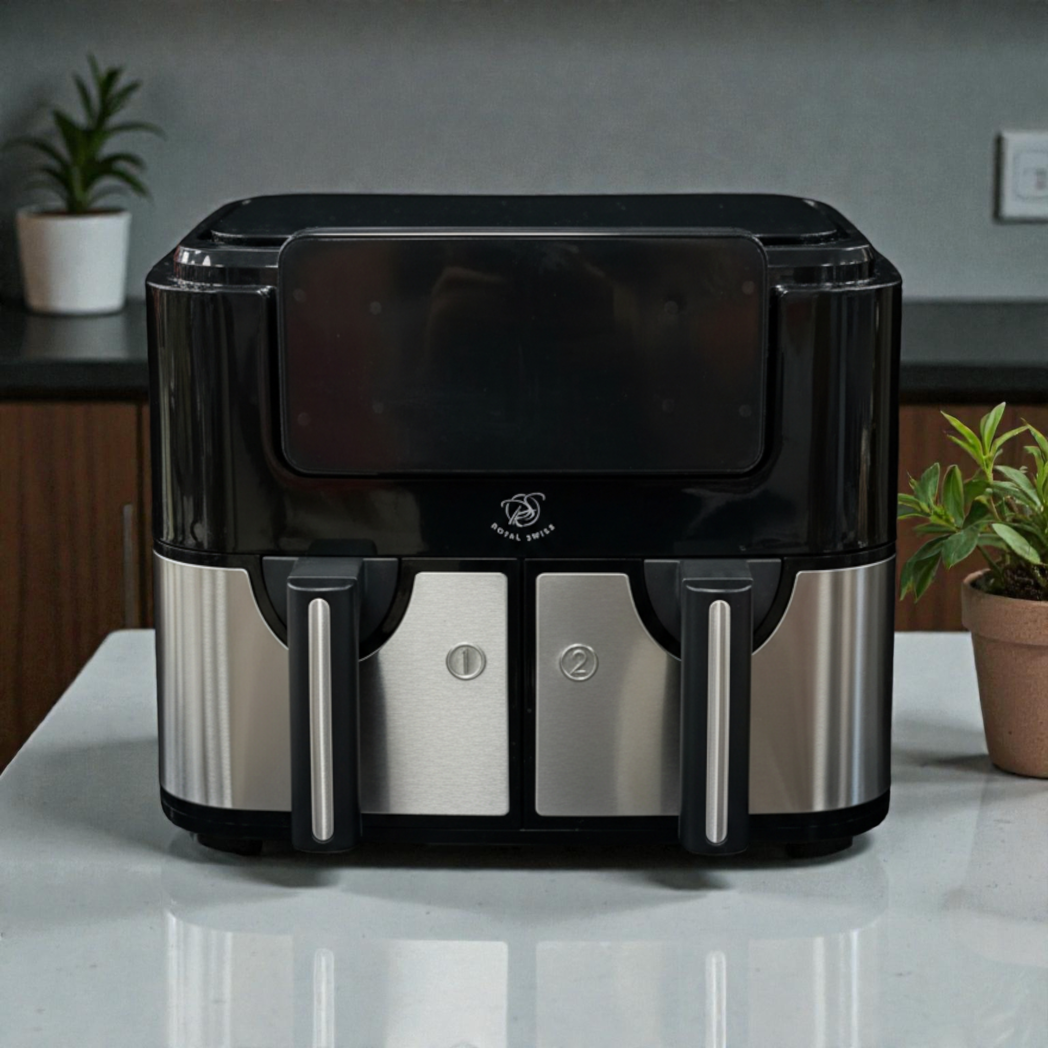 Air fryer double compartiment - 4,5L + 4,5L