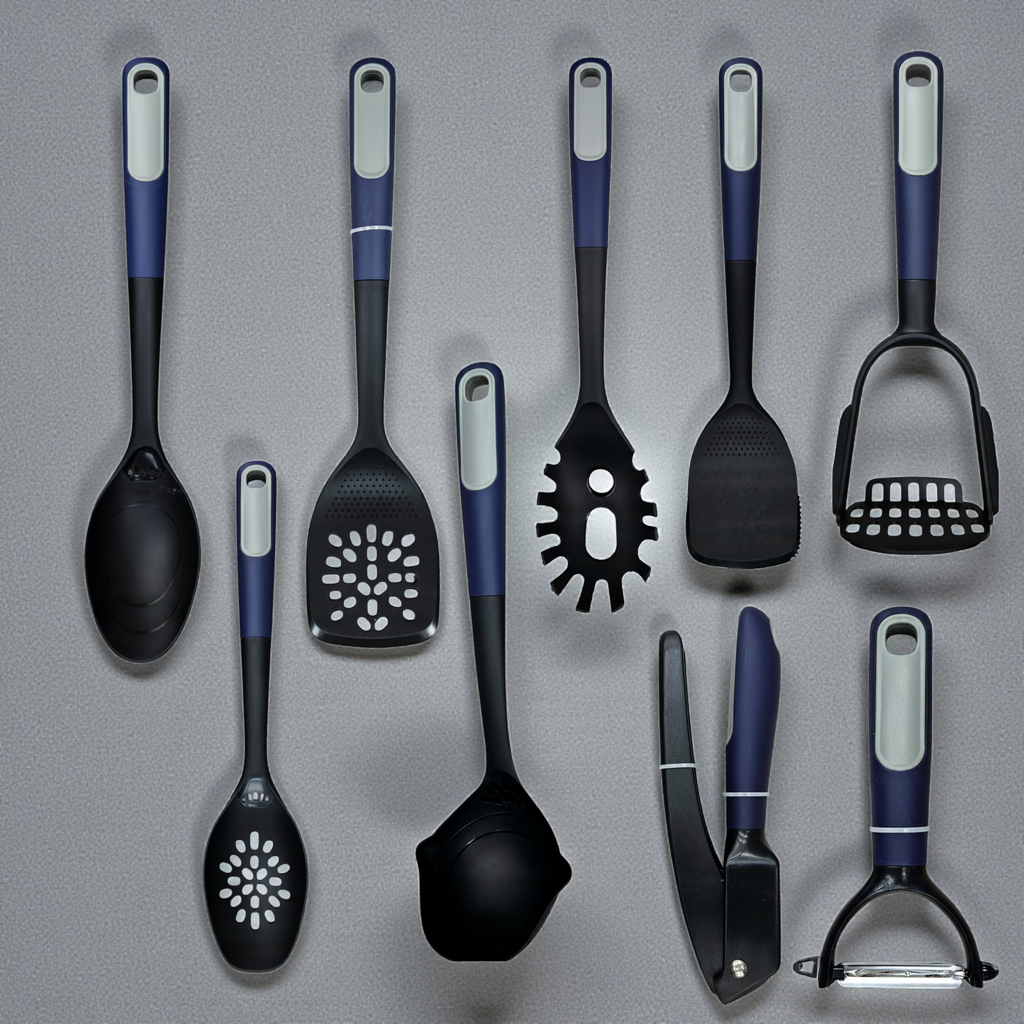 Pack complet d’ustensiles de cuisine - 9 pièces