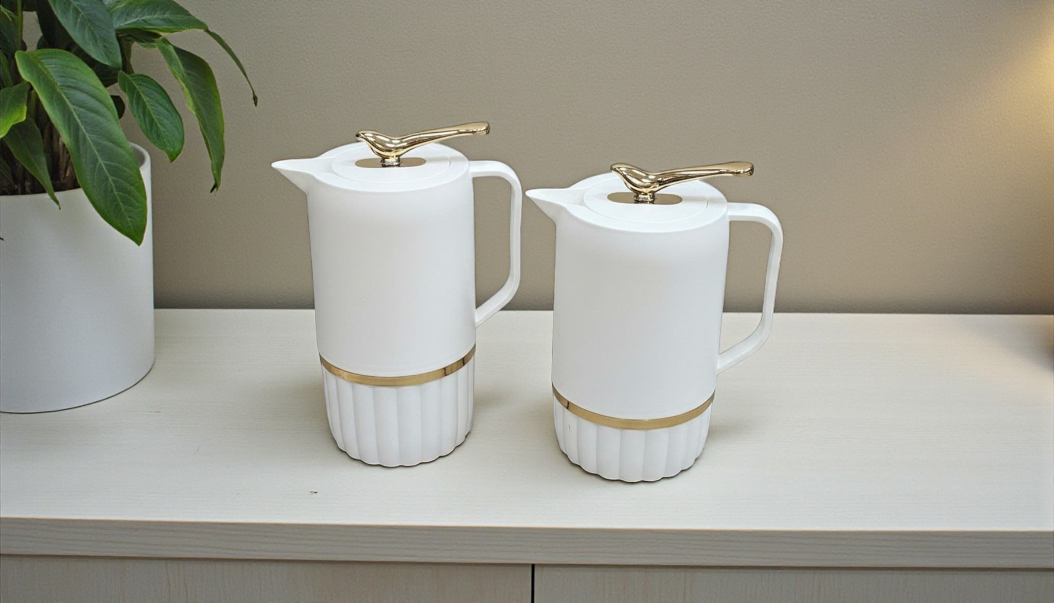 Set de 2 thermos isothermes – 0,6L + 1L