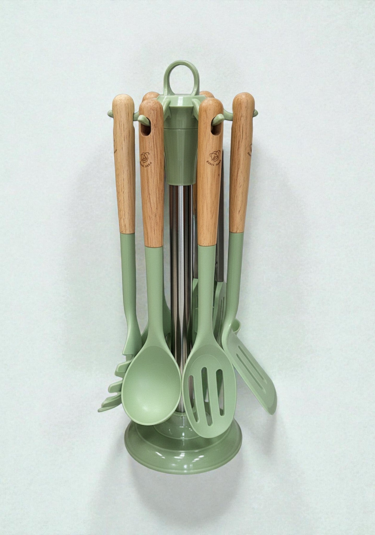 Set d’ustensiles avec support  - 7 pièces