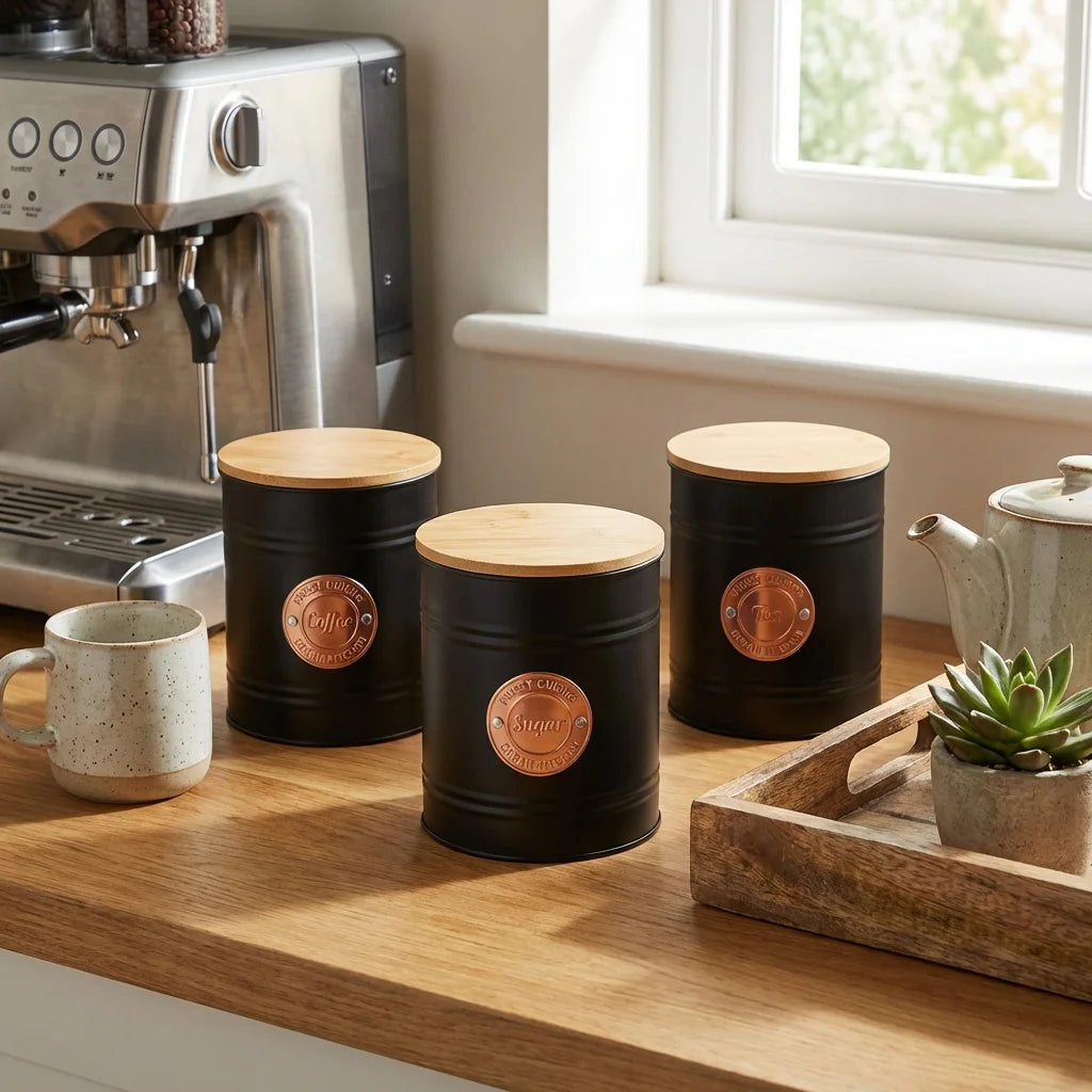 Pots de rangement – 3 pièces