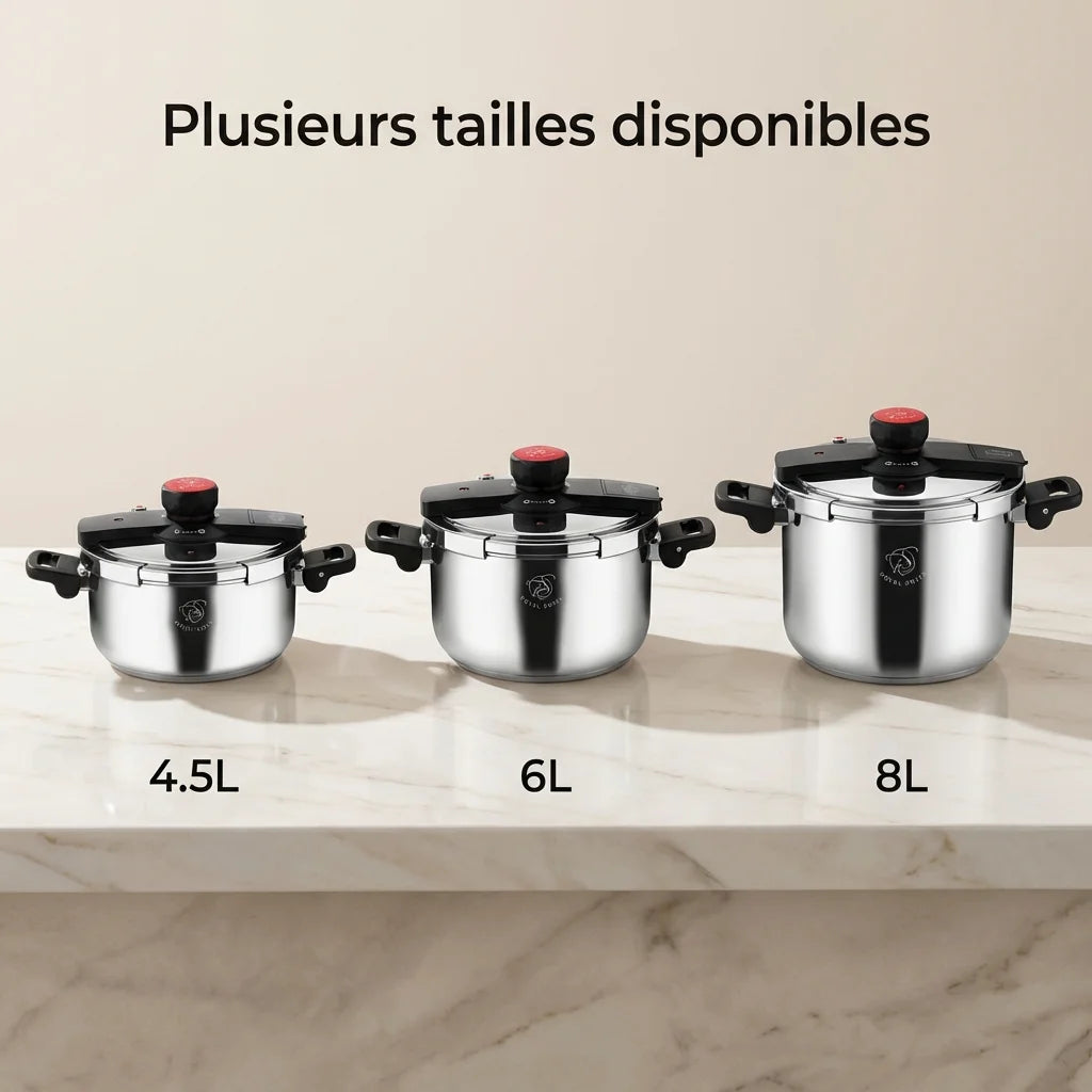 Cocotte-Minute Inox – 4,5L / 6L / 8L