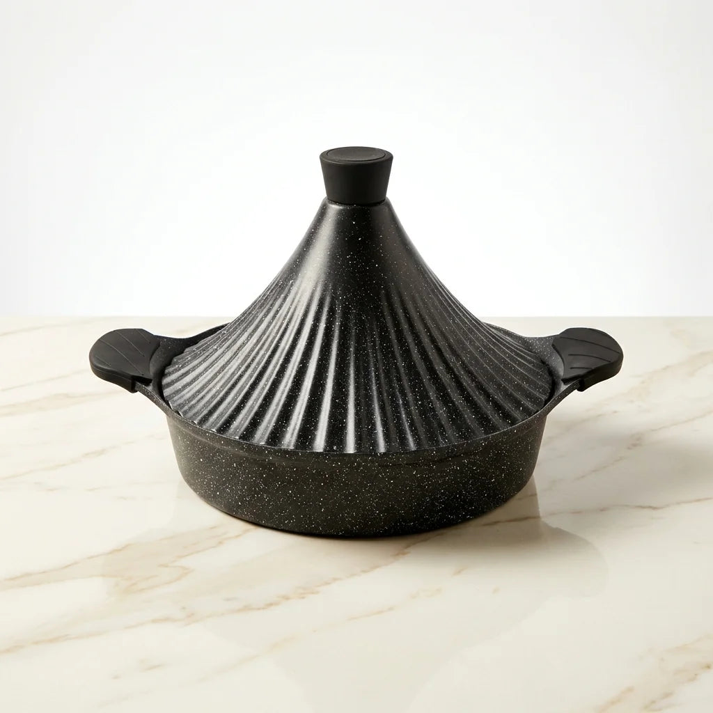 Tajine 28 cm en Aluminium – Revêtement Antiadhésif