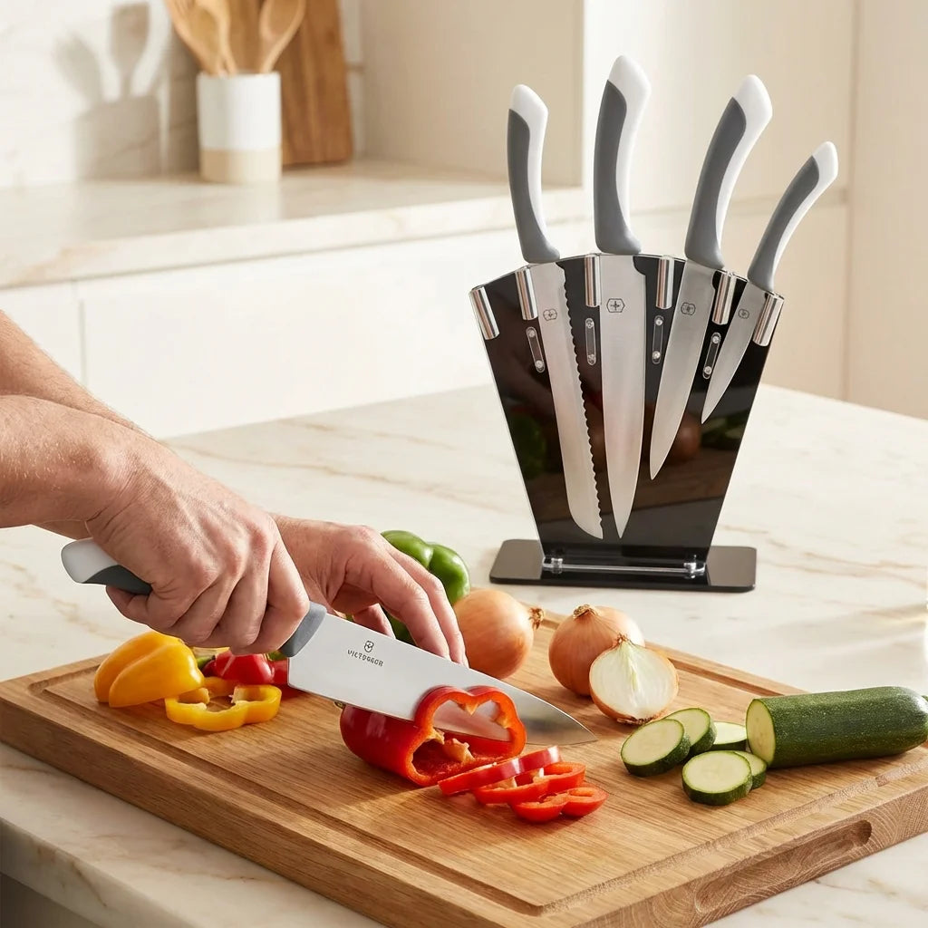 Socle couteaux éventail – 5 pièces