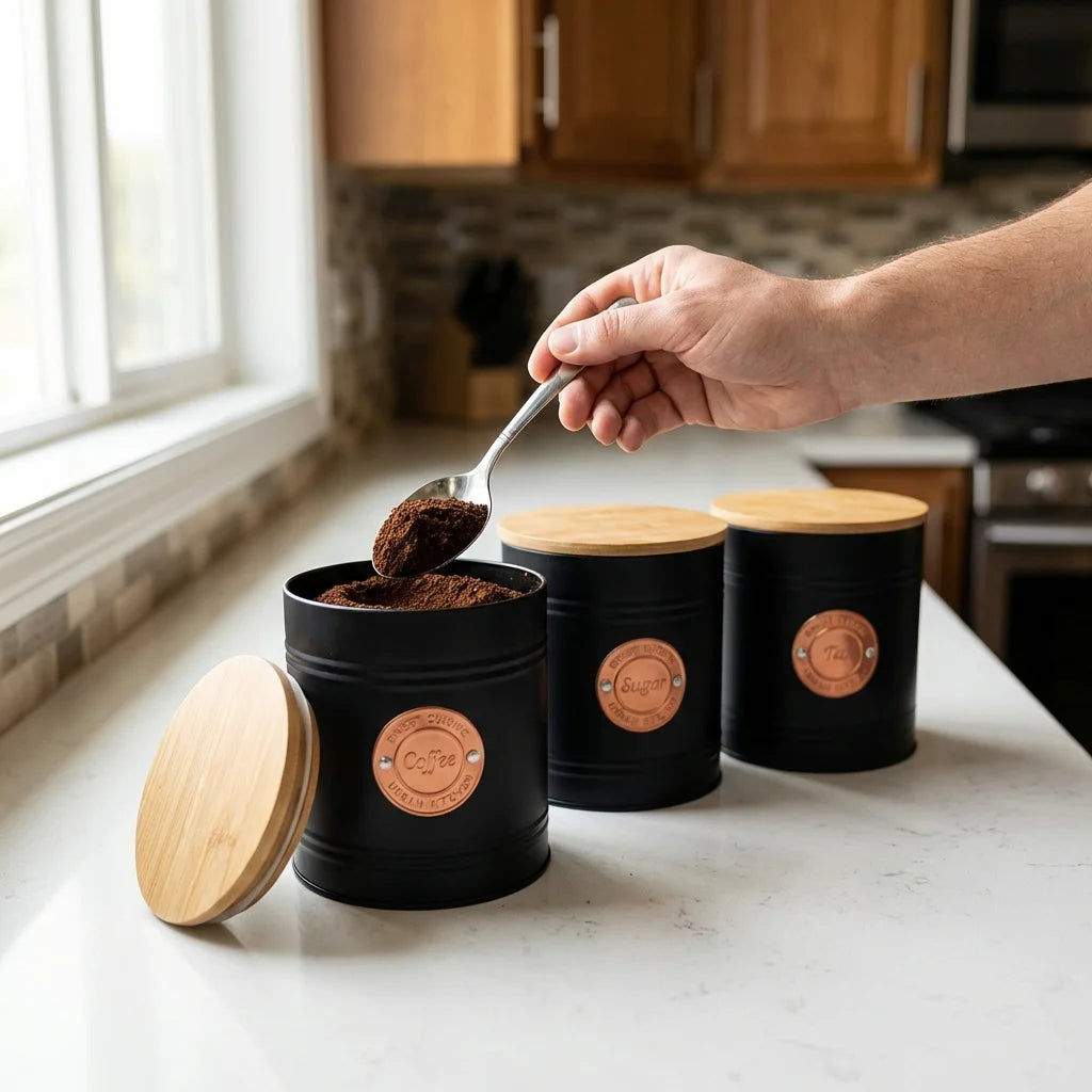 Pots de rangement – 3 pièces