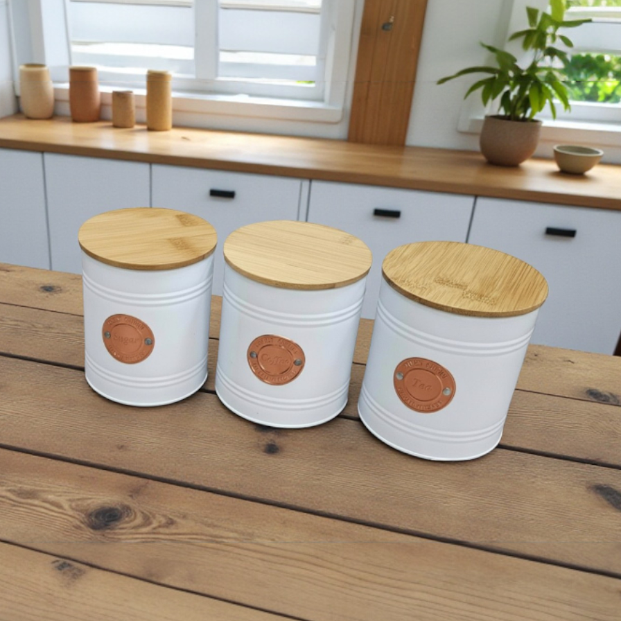 Pots de rangement – 3 pièces