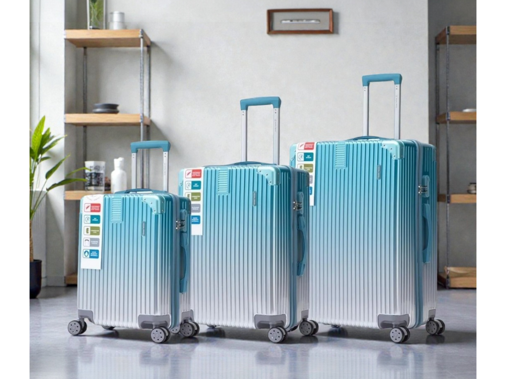 Set de 3 Valises – (cabine + moyenne + grande)