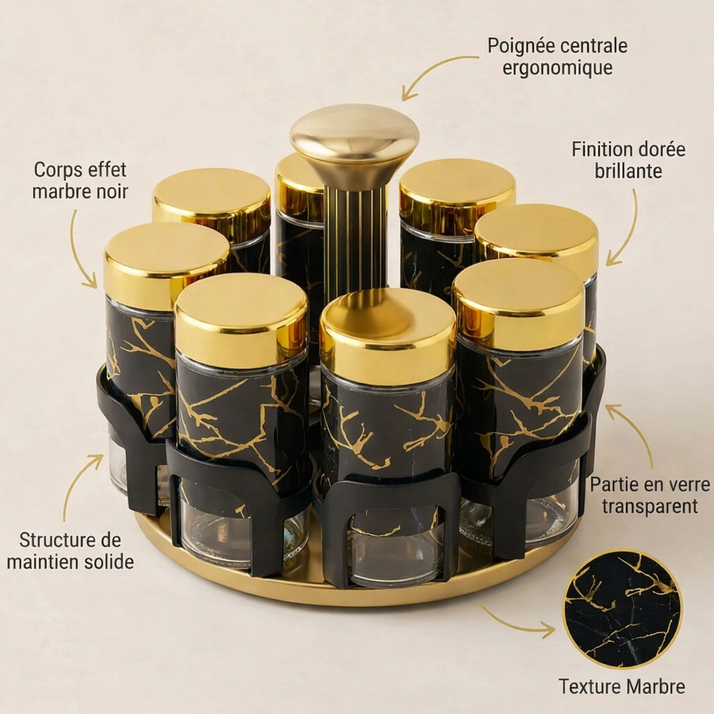 Carrousel à Épices 8 Pièces