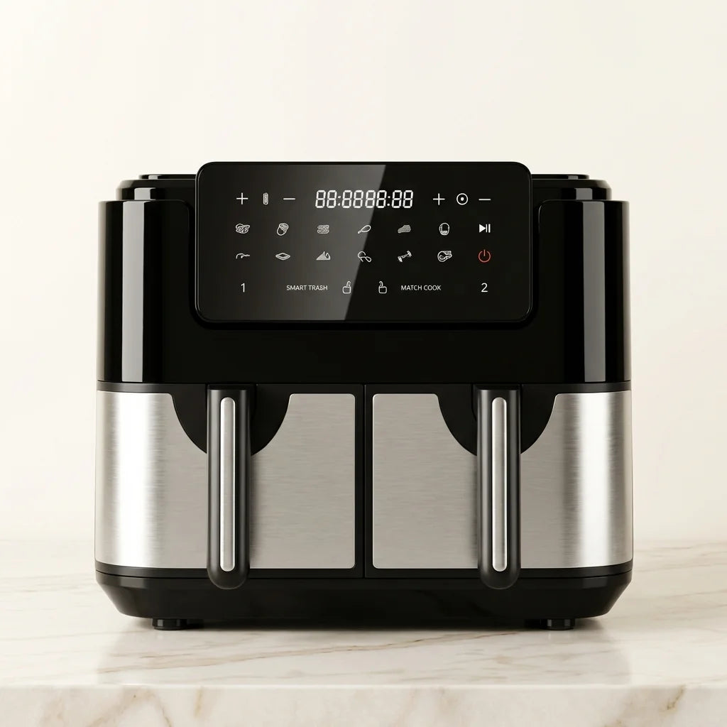 Air fryer double compartiment - 4,5L + 4,5L