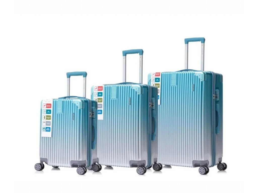 Set de 3 Valises – (cabine + moyenne + grande)