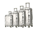 Set de 4 valises ultra résistantes en polycarbonate – cabine à XL