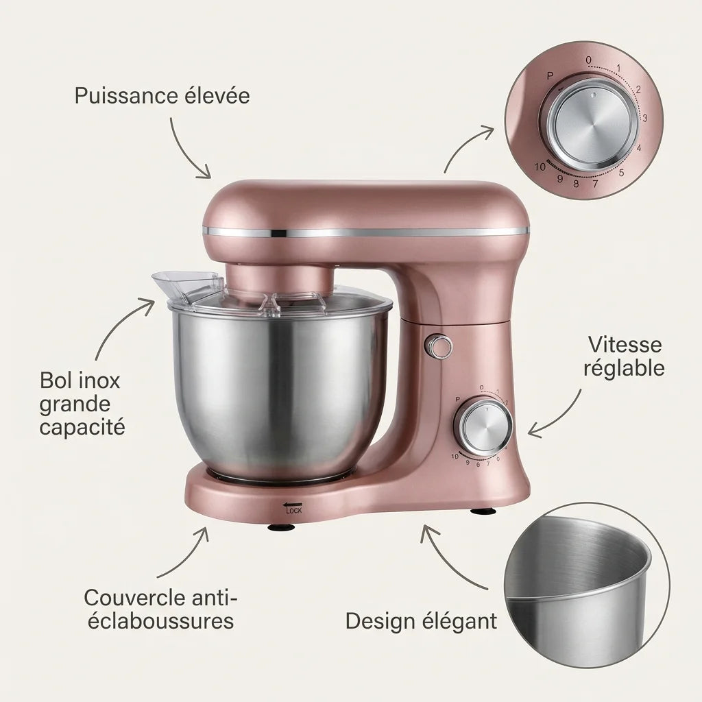 Robot pétrin pâtissier