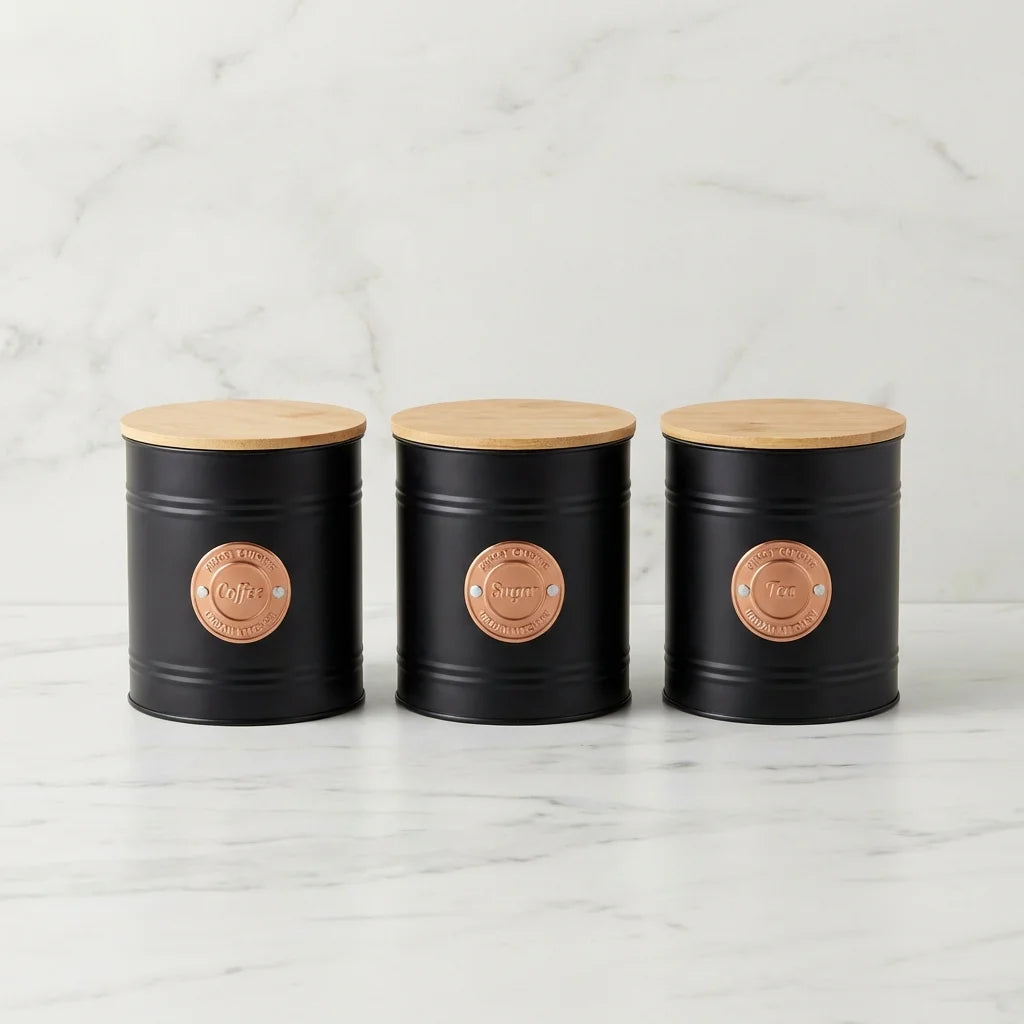 Pots de rangement – 3 pièces