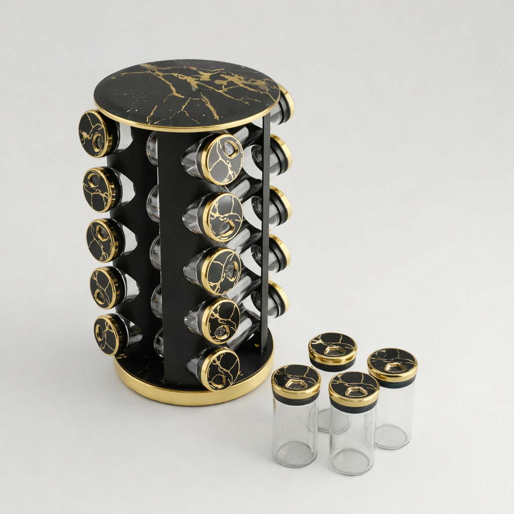 Carrousel à épices marbré