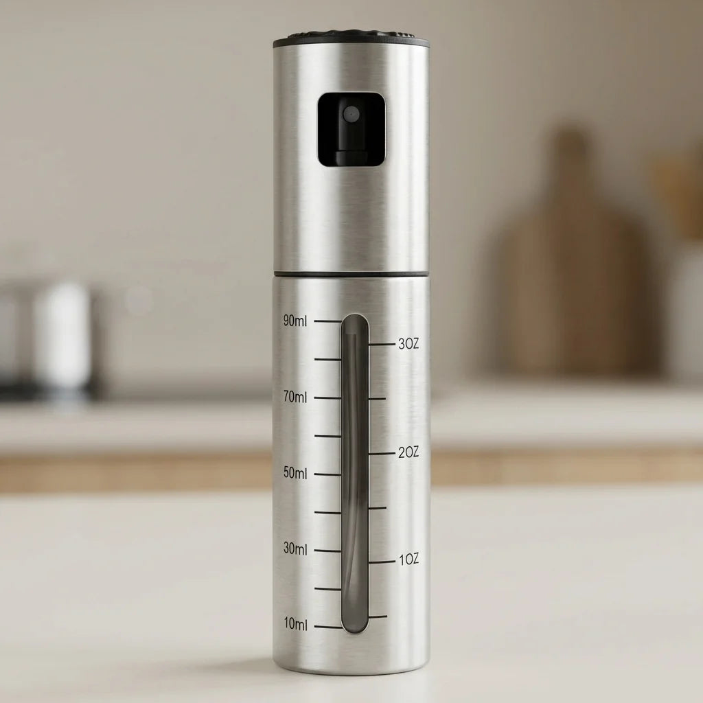 Spray à Huile 90ml en Acier Inoxydable