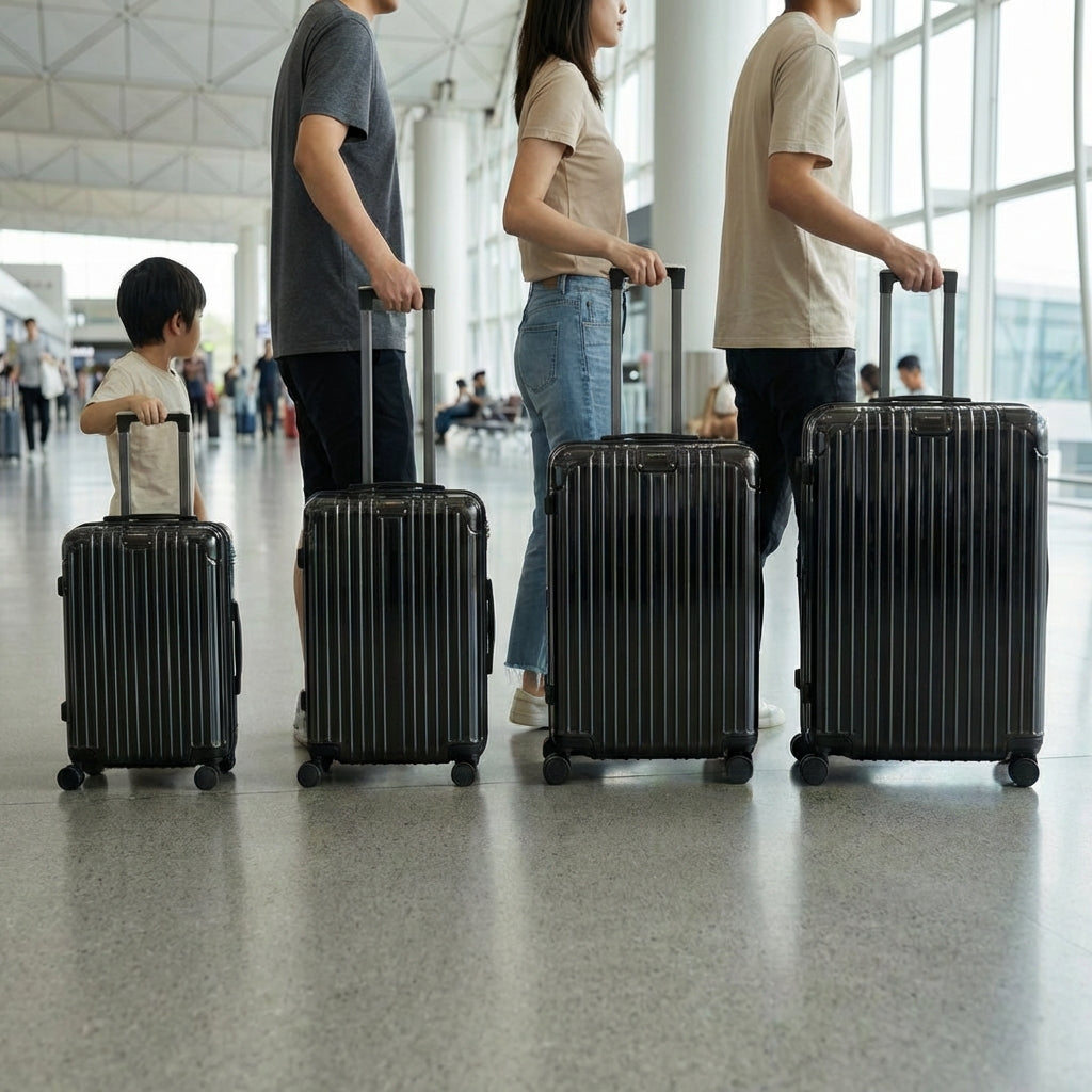 Set de 4 valises – cabine à XL