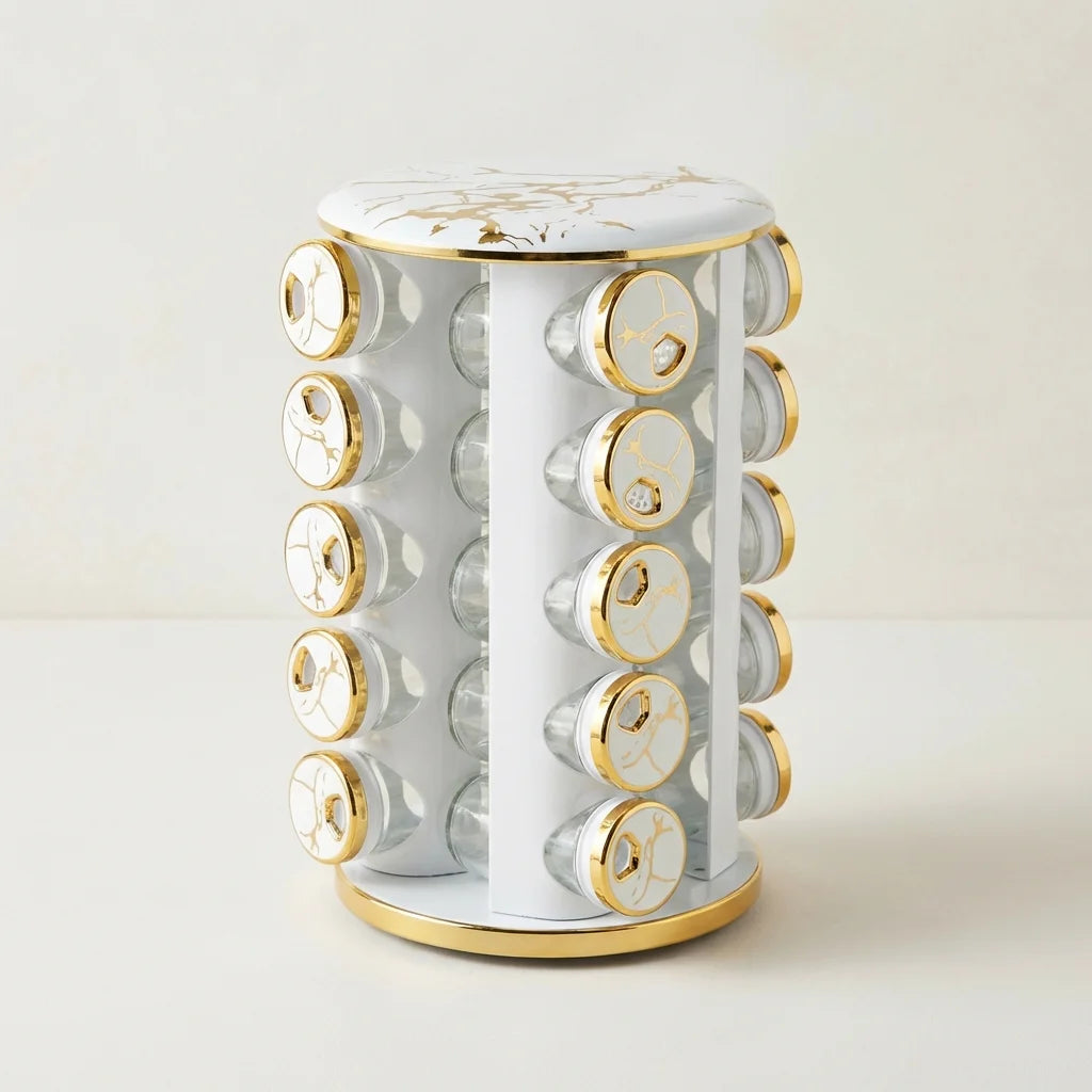 Carrousel à épices marbré