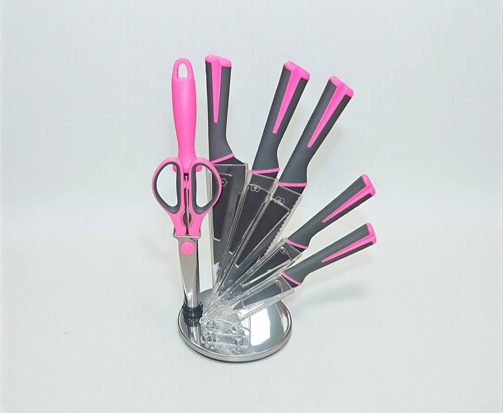 Socle de couteaux de cuisine – 7 pièces