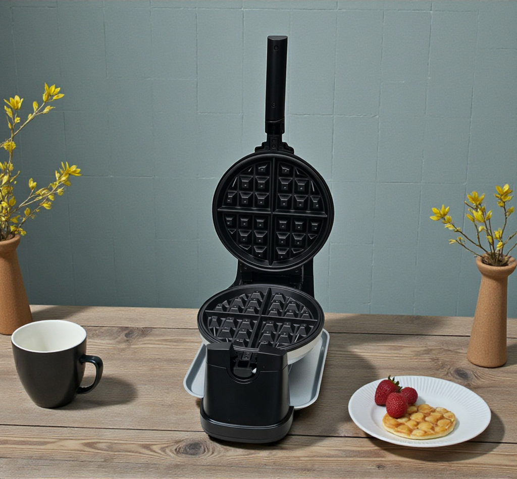 Gaufrier rond électrique