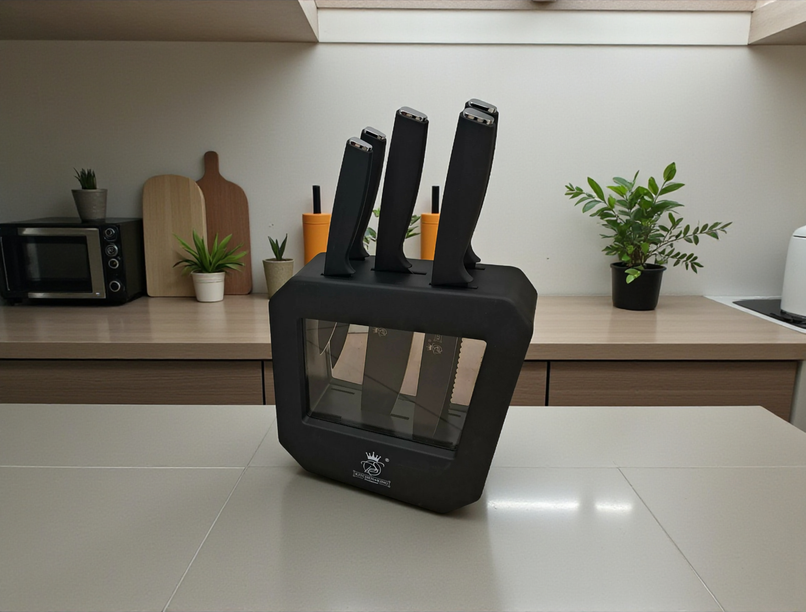 Bloc de couteaux de cuisines – 6 pièces