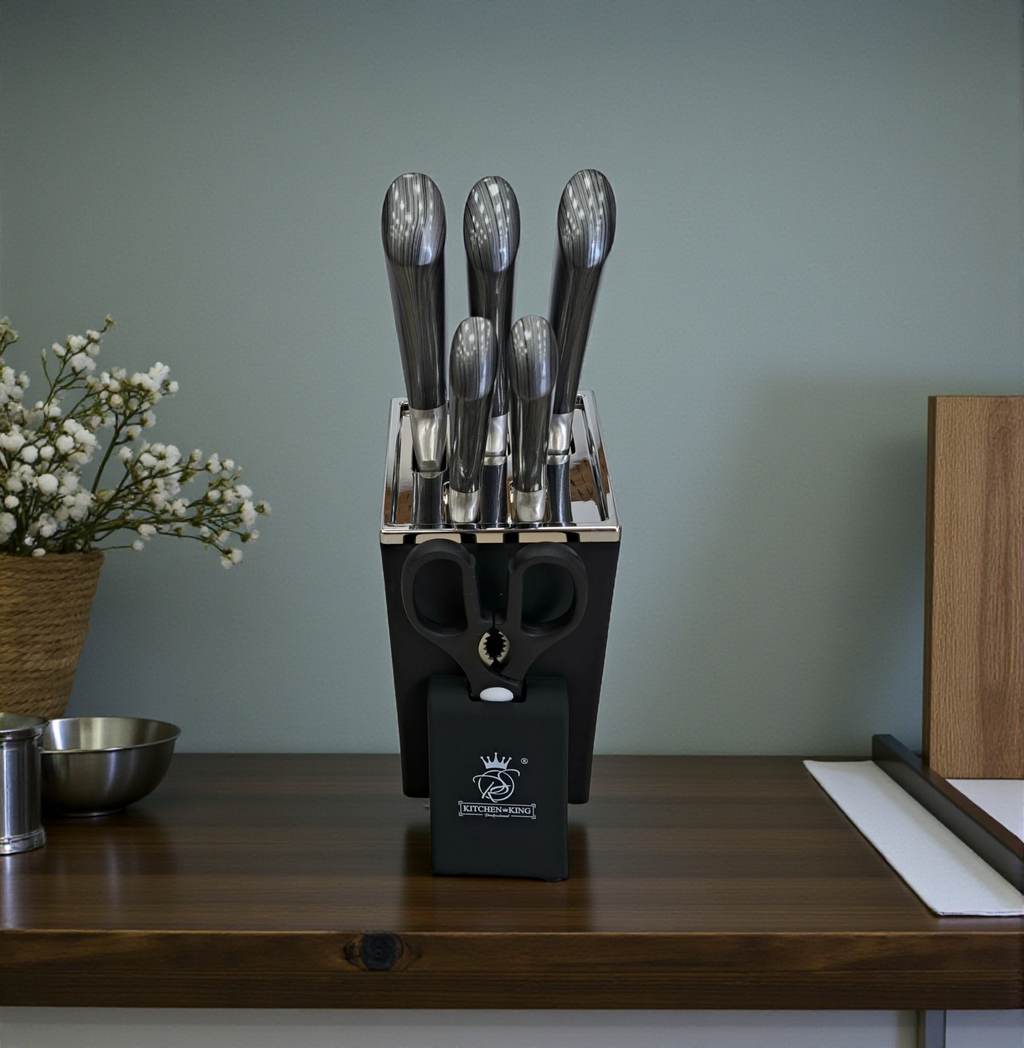 Bloc de couteaux - 6 pièces