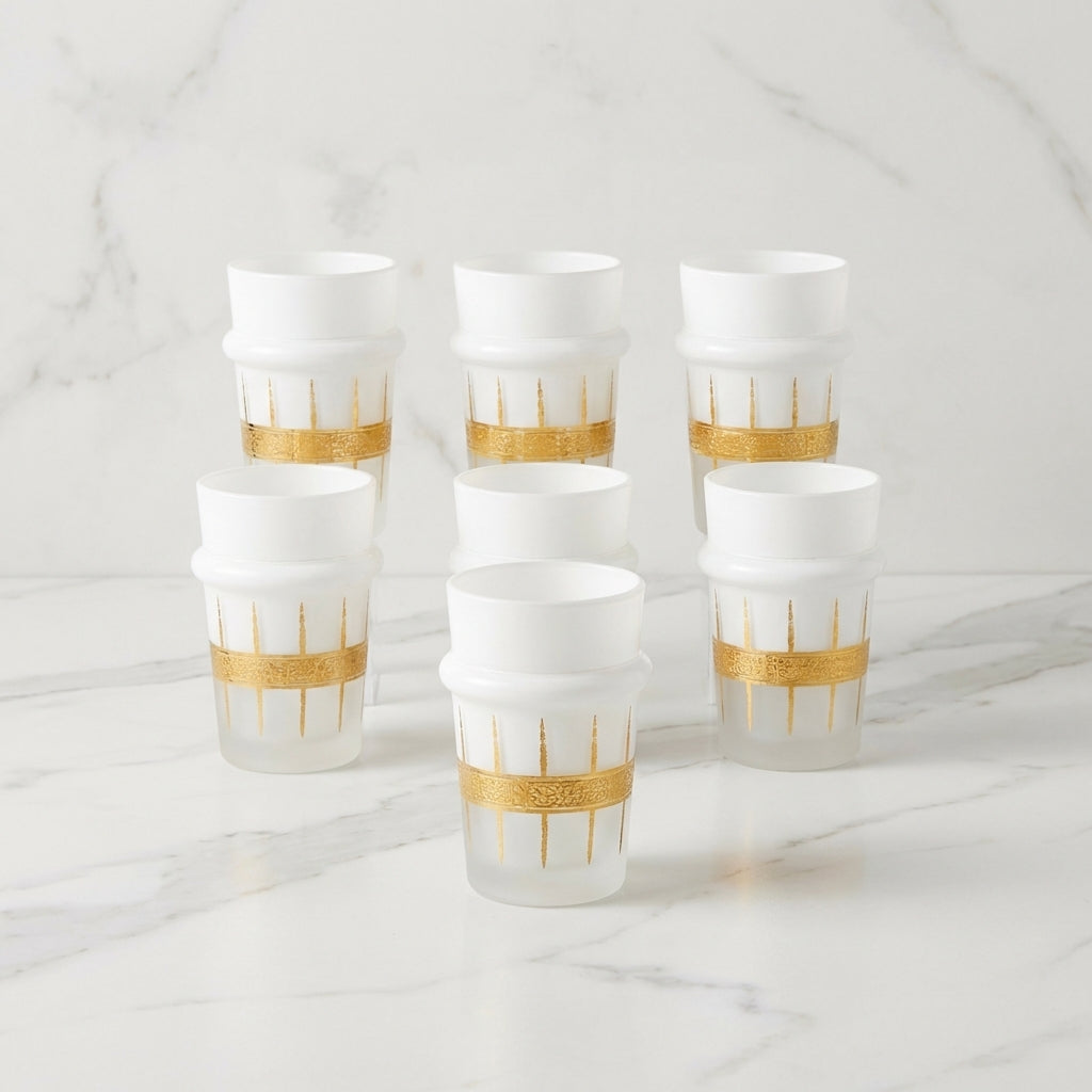 Lot de 12 Verres à Thé Orientaux