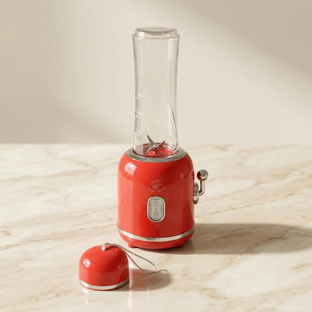 Blender Smoothie Portable 300W – Mixeur Électrique Compact avec Bouteille